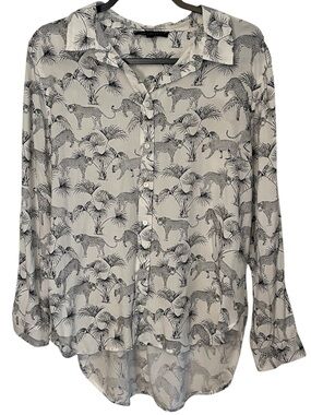 Jane + Delancey Cheetah Print Top